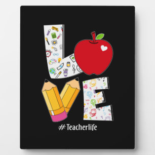 Plaque Photo Teacher Gift Love Teacher Life