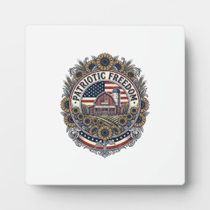 Plaque Photo Tee-shirt graphique vectoriel de la ferme de tourn