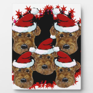 PLAQUE PHOTO TERRIER AIRDALÉ