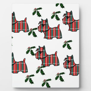 PLAQUE PHOTO TERRIER ÉCOSSAIS