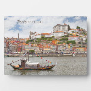 Plaque Photo Texte personnalisé Porto Portugal