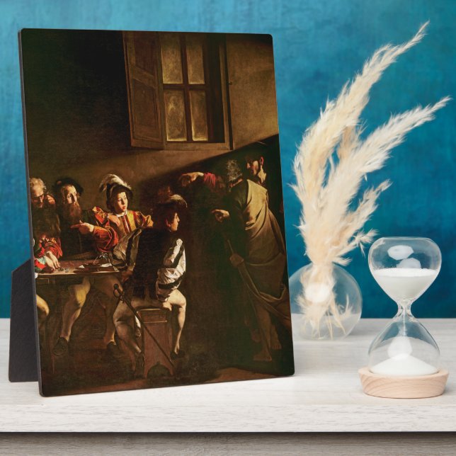 Plaque Photo The Calling of St. Matthew, c.1598-1601 (Côté)
