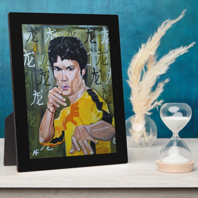 Plaque Photo The Dragon Painting by Alfred Fox (Côté)