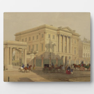 Plaque Photo The Exterior of Apsley House, 1853, by J. Dillon (