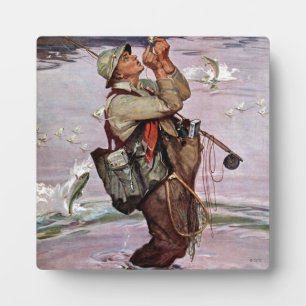 Plaque Photo The Fish are jumping