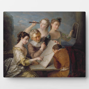 Plaque Photo The Sense of Sight, c.1744-47 (huile sur toile)