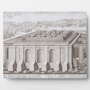 Plaque Photo The Temple of Solomon, Jérusalem, from 'Design