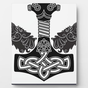 Plaque Photo Thors Hammer