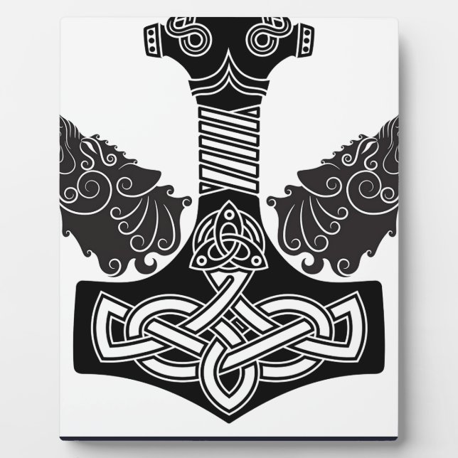 Plaque Photo Thors Hammer (Devant)
