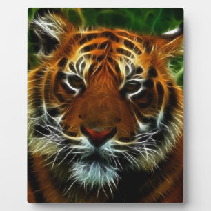 PLAQUE PHOTO TIGER