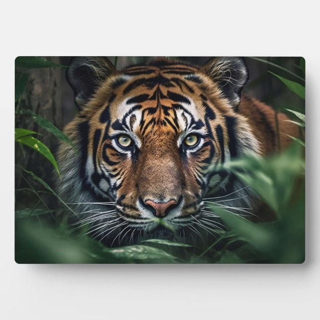 Plaque Photo Tigre du Bengale (Devant)