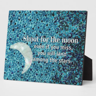 Plaque Photo Tir Pour La Lune