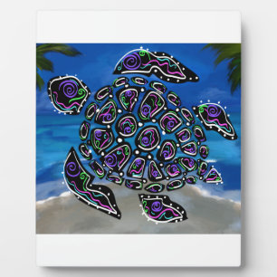 Plaque Photo Tortue