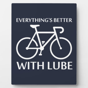 Plaque Photo Tout va mieux avec Lube