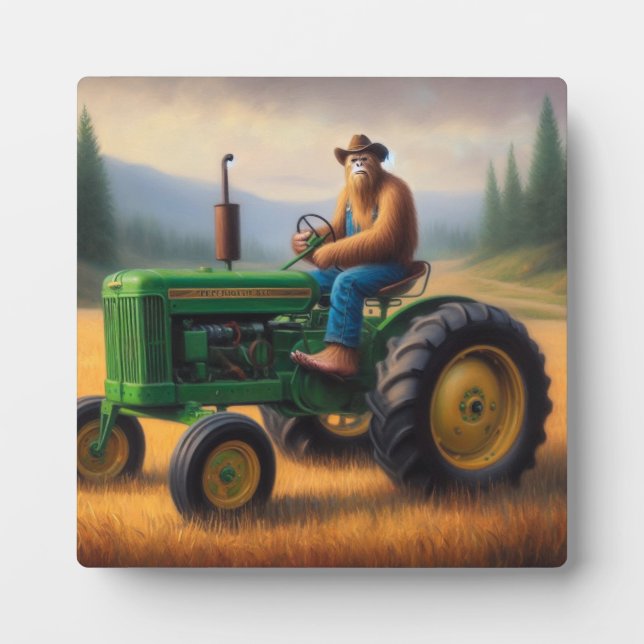 Plaque Photo Tracteur Bigfoot (Devant)