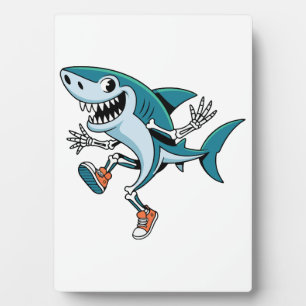 Plaque Photo Tralalero Tralala SkeleBoo Halloween Conception