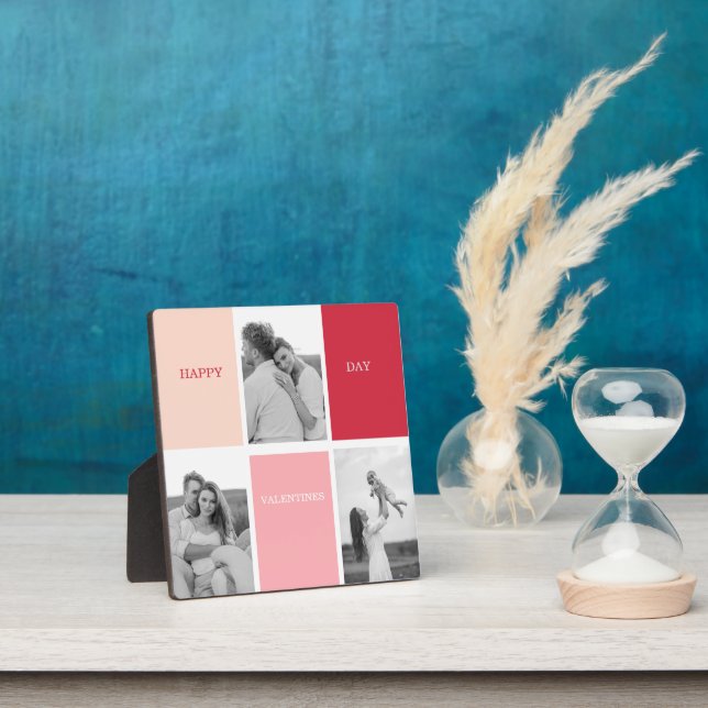 Plaque Photo Trois photos | Bonne Saint Valentin (Insitu)