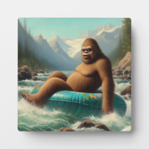 Plaque Photo Tubage Bigfoot