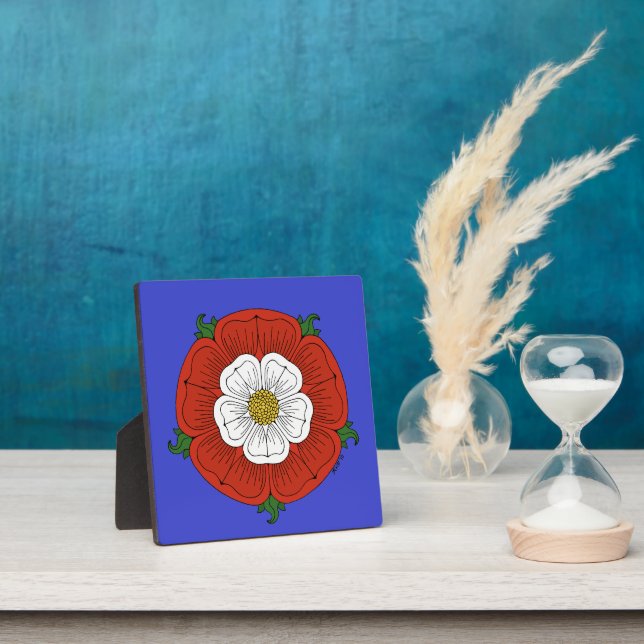 Plaque Photo Tudor Rose (Insitu)