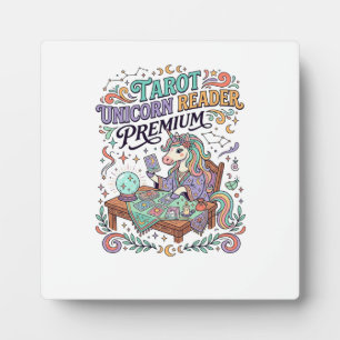 Plaque Photo Tunique de licorne de Tarot de licorne Lecteur Pre