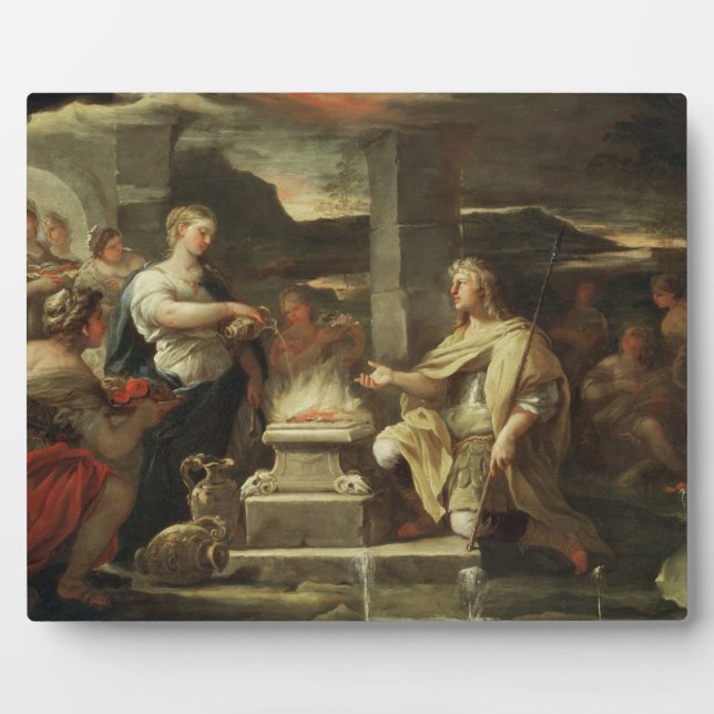 Plaque Photo Ulysses et Calypso (Devant)