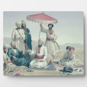 Plaque Photo Umeer Dost Mohammed Khan, de 'Characters and Cos