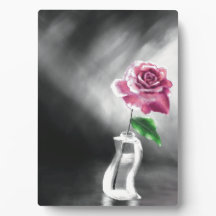 Une rose unique