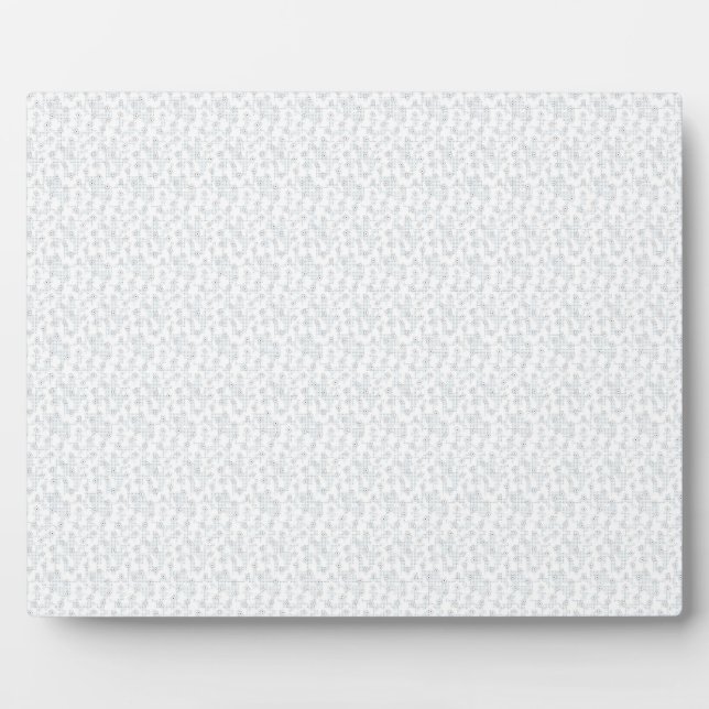 Plaque Photo Une surface entièrement blanche et sans fonctionna (Devant)