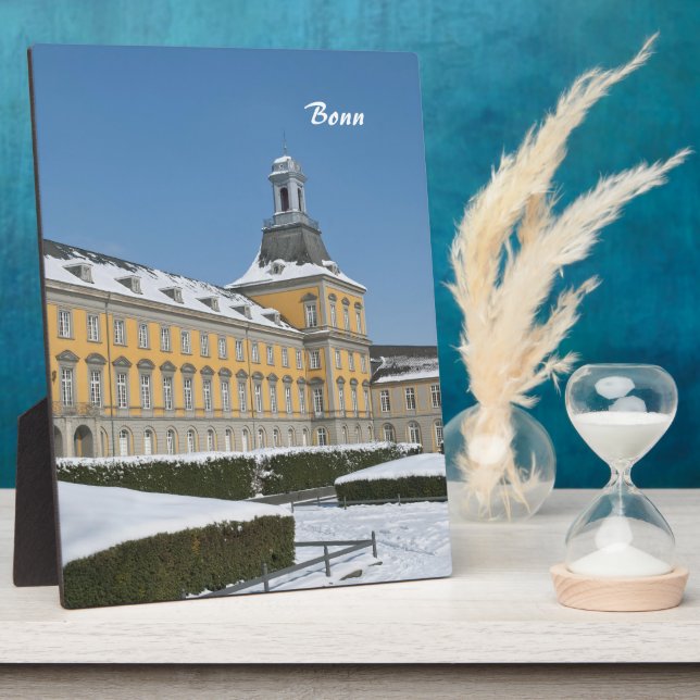 Plaque Photo Université de Bonn (Côté)