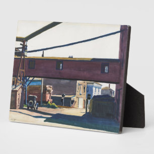 Plaque Photo Usine de boîtes, Gloucester Edward Hopper