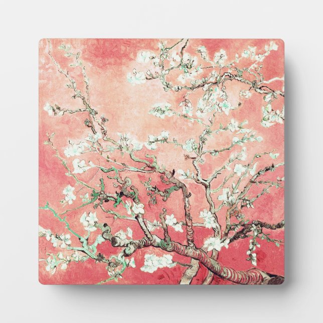 Plaque Photo Van Gogh Almond Blossoms pêche (Devant)