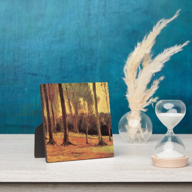 Plaque Photo Van Gogh - Edge of a Wood, (Insitu)