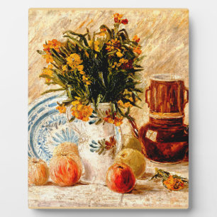 Plaque Photo Van Gogh - La vie continue avec un pot de café