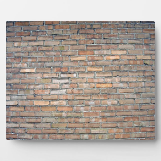 Plaque Photo Vielle texture murale en briques (Devant)