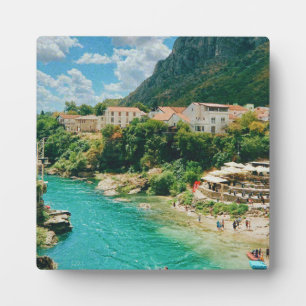 Plaque Photo Ville de Mostar - Bosnie-Herzégovine