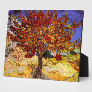 Plaque Photo Vincent Van Gogh Mulberry Tree Fine Art Painting