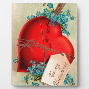 Plaque Photo Vintage Big Red