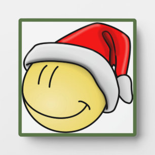 PLAQUE PHOTO VISAGE JOYEUX NOËL PÈRE NOËL