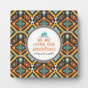 Plaque Photo Vivre notre aventure