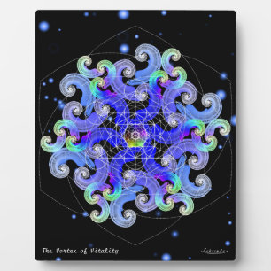 Plaque Photo Vortex de Vitalité