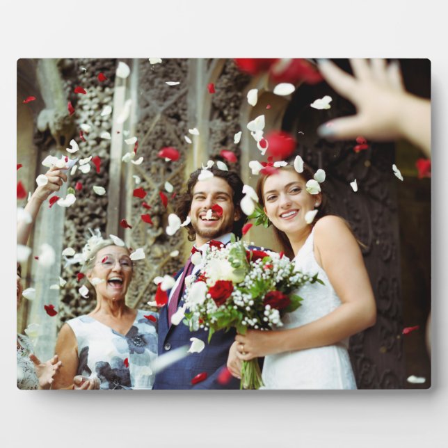 Plaque Photo Votre photo Mariage (Devant)