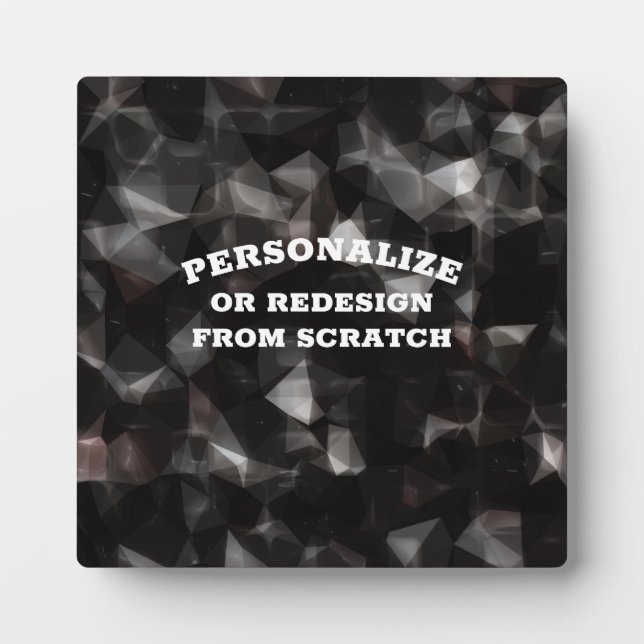 Plaque Photo Votre texte ou votre conception ici - Créez une pe (Devant)