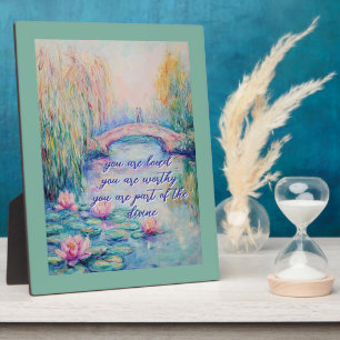 Plaque Photo Vous Êtes Aimés Impressionnisme