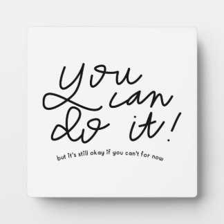 Plaque Photo Vous Pouvez Le Faire Citation Motivationnelle
