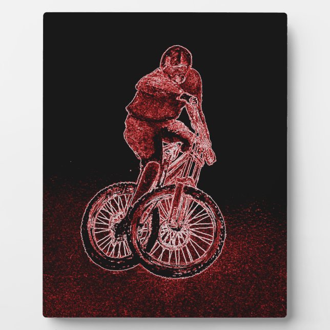 PLAQUE PHOTO VTT (Devant)