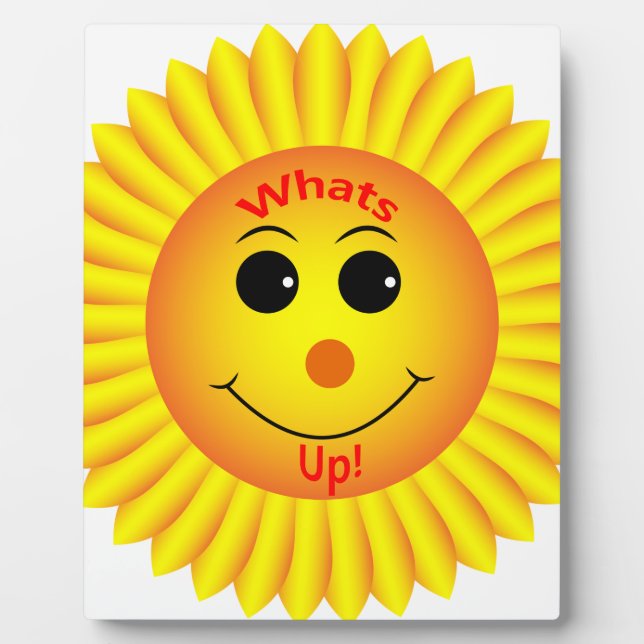 Plaque Photo Whats Up ! (Devant)