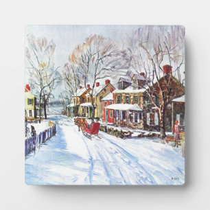 Plaque Photo Winter Wonderland