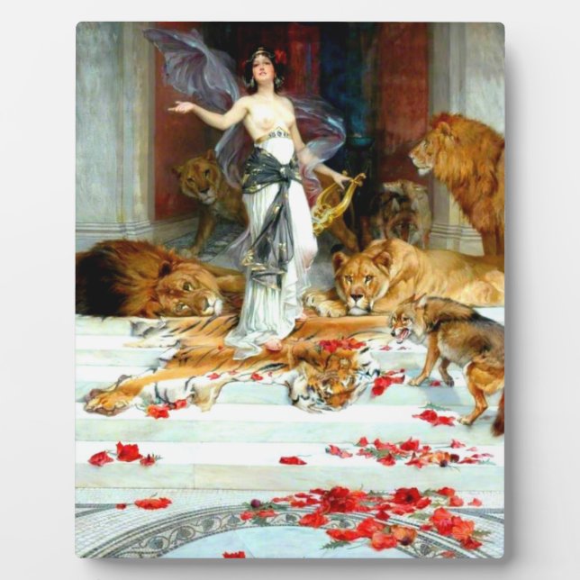 Plaque Photo Wright Barker Circe Nyph Goddess De Magic Witch En (Devant)