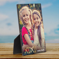 XOXO Best Friends Photo Gold Script BFF