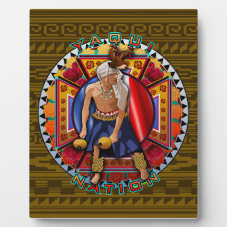 Plaque Photo Yaqui Nation Deer Dancer
